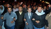 Manifestación de los Hermanos Musulmanes en El Cairo, Egipto